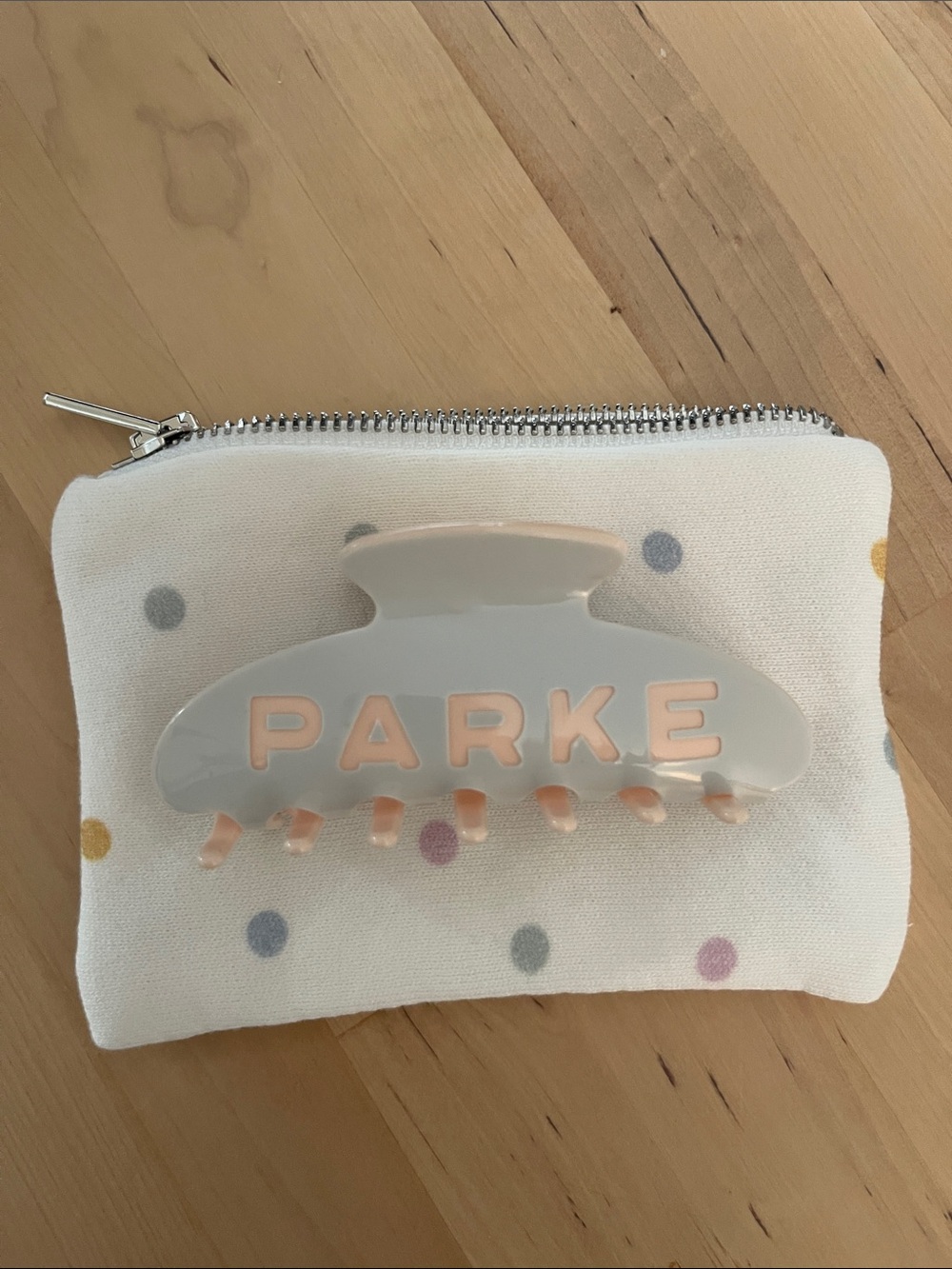 Parke sprinkle birthday claw clip